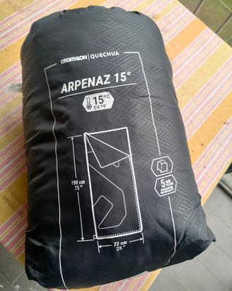 Sacco a pelo Arpenaz 15°