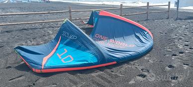 Kitesurf ala Crazy Fly Sculp 10mq
