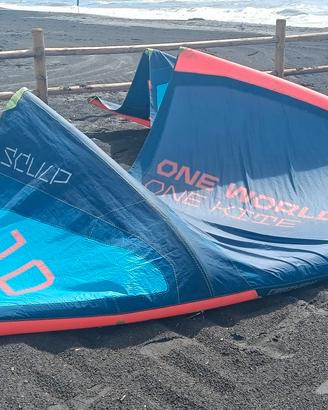 Kitesurf ala Crazy Fly Sculp 10mq
