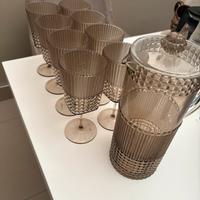 Bicchieri plastica + Brocca