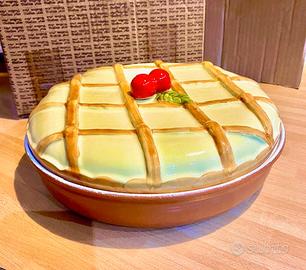 tortiera di ceramica da forno marca Italica Ars