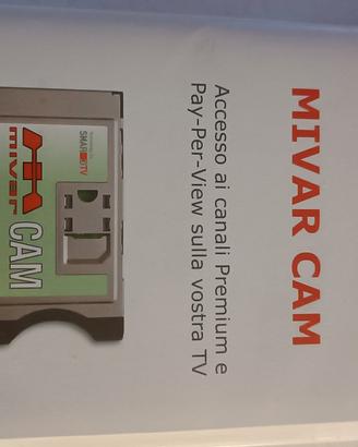 mivar cam per Smart TV decoder Samsung Lg Sony