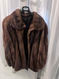 Cappotto in pelliccia vera di visone