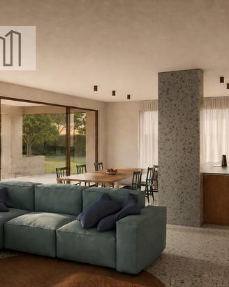 MODERNA VILLA DI NUOVA COSTRUZIONE con PISCINA a M
