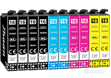 Cartucce 16XL Multipack Compatibile con Epson 16 X