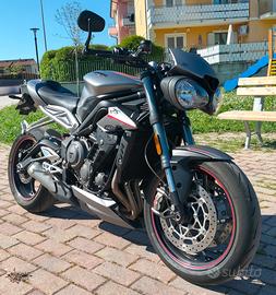 Triumph Street Triple RS 2018 Alluminium Silver