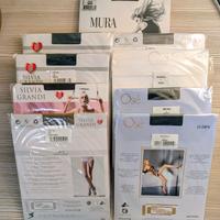 Set di 9 collant di vario tipo