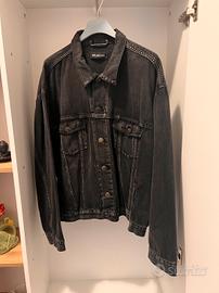 Balenciaga giacca jeans Rainbow Flag 46