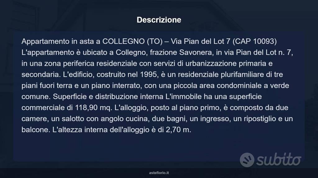 Appartamento – Collegno, Savonera - Vista 4