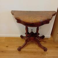 tavolino d'epoca da gioco