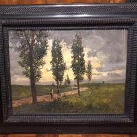 Dipinto olio su tavola G.Buscaglione