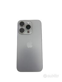 iPhone 15 Pro 256 GB – Titanio Naturale – Perfetto