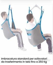 Imbracatura per sollevamento malati