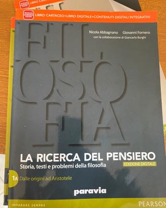 La riceca del pensiero, volume 1A e 1B