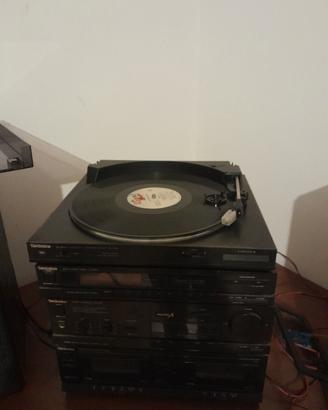 stereo con giradischi