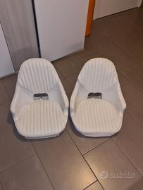 Sedili barca con cuscini