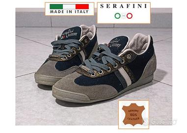 Sneakers Serafini Luxury n.38 leather shoes Pelle