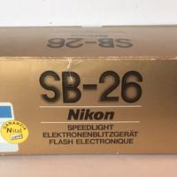 Flash speedlight SB-26 nikon