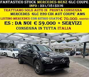 MERCEDES GLC 220 CDI AUT AMG COUPE' DEMO