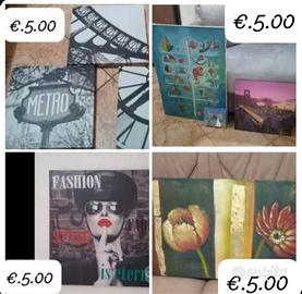 Quadri con soggetti diversi . 🖼️