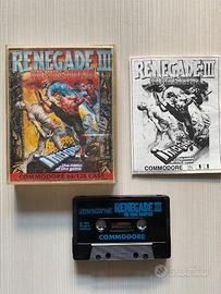 Renegade 3 gioco Commodore 64 in cassetta