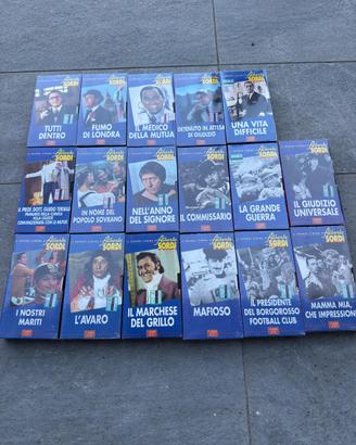 Collezione 17 VHS Il Grande Cinema Alberto Sordi