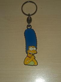 PORTACHIAVI IN METALLO - MARGE SIMPSON - STILE 2D