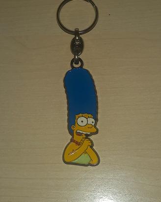 PORTACHIAVI IN METALLO - MARGE SIMPSON - STILE 2D