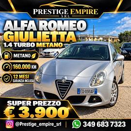 Alfa Giulietta 1.4 Turbo 120 CV Metano 3.990€