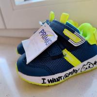 Sneakers PRIMIGI - navy e giallo fluo n° 20
