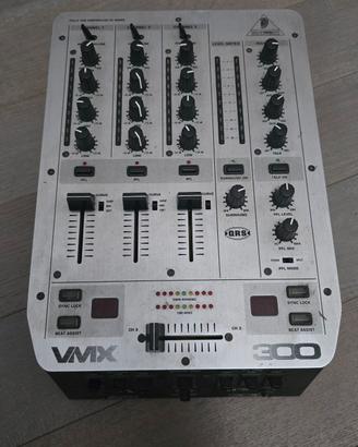 BEHRINGER VMX-300 MIXER DJ  -USATO-