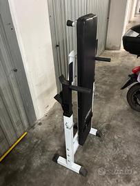 Panca per fare pesi