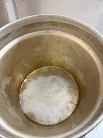 Pentola in alluminio + colino