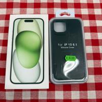 Iphone 15 128GB Green completo con scatola