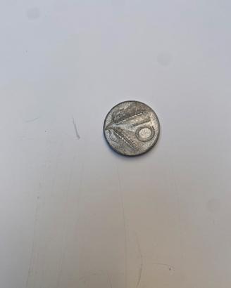 Moneta 10 lire del 1952 usata