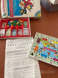 Monopolino Disney "I Pocket" - Editrice Giochi Vin