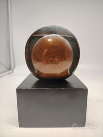 Elvio Becheroni scultura in bronzo anni 60 firmata