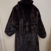 Cappotto in visone scuro – taglia (48 e oltre)