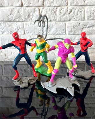 Lotto personaggi Marvel Spider-Man Goblin  Octopus