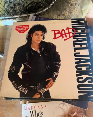 Vinile vintage Michael Jackson Bad 1987