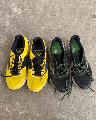 Scarpe correre  mizuno wave rider  42,5