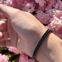 Bracciale Tennis Nero