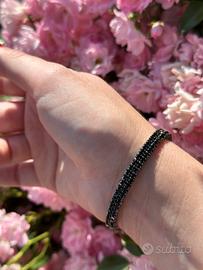 Bracciale Tennis Nero