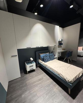 Cameretta completa salvaspazio- stile moderno