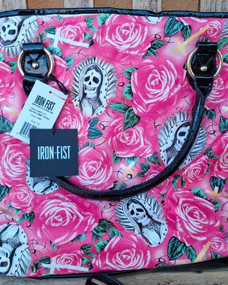 Borsa tote Iron Fist "Beautiful Sinner" nuova