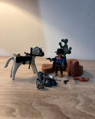 Playmobil 3798 Bounty Hunter Western completo 100%