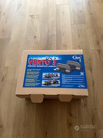 Portasci e snowboard magnetico Vento 3 GEV Nero