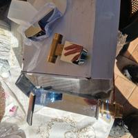 Kit miscelatori a cascata. Lavabo e box doccia.