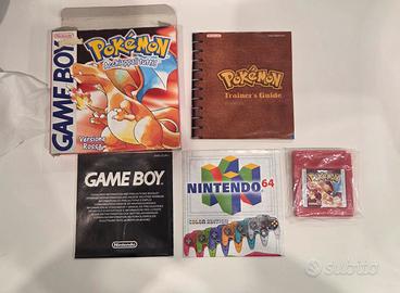 Pokemon  Versione Rossa CIB Nintendo Gameboy 