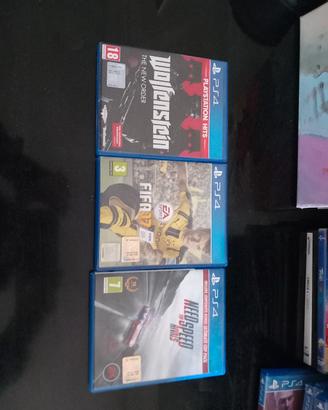 vendi lotto di 3 giochi ps4